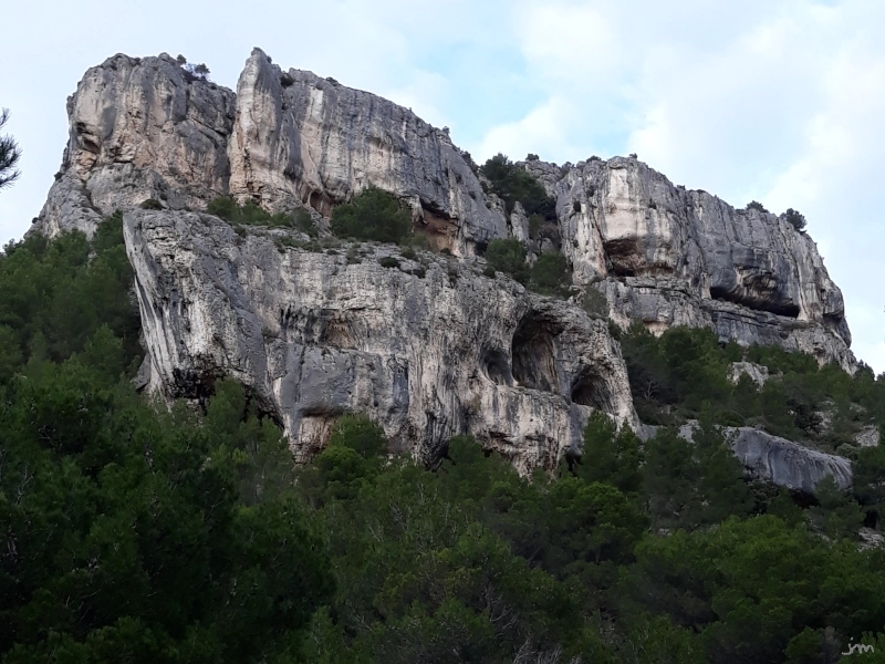Érosion massif calcaire