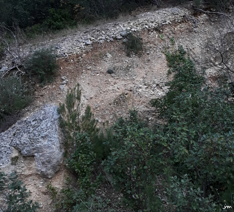 sédimentation sol rouge méditerranéen